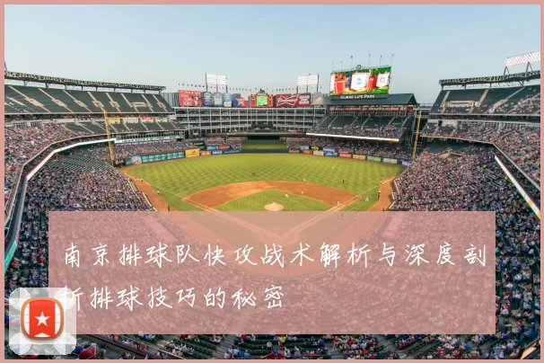 南京排球队快攻战术解析与深度剖析排球技巧的秘密