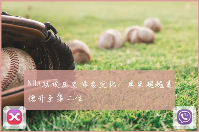 NBA助攻历史排名变化，库里超越基德升至第二位