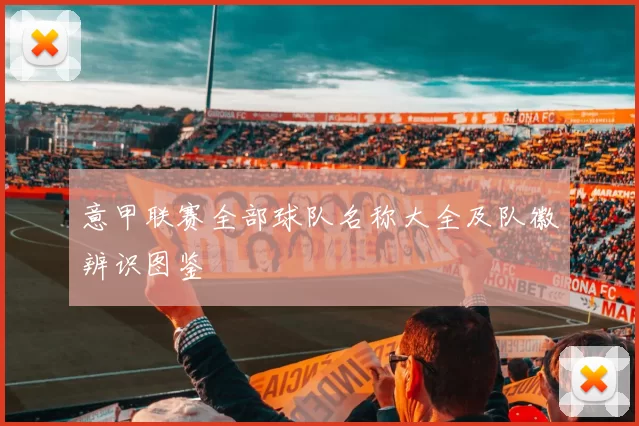 意甲联赛全部球队名称大全及队徽辨识图鉴