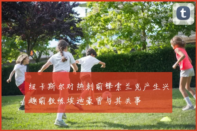 纽卡斯尔对热刺前锋索兰克产生兴趣前教练埃迪豪曾与其共事