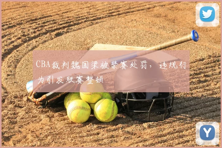CBA裁判魏国梁被禁赛处罚，违规行为引发联赛整顿